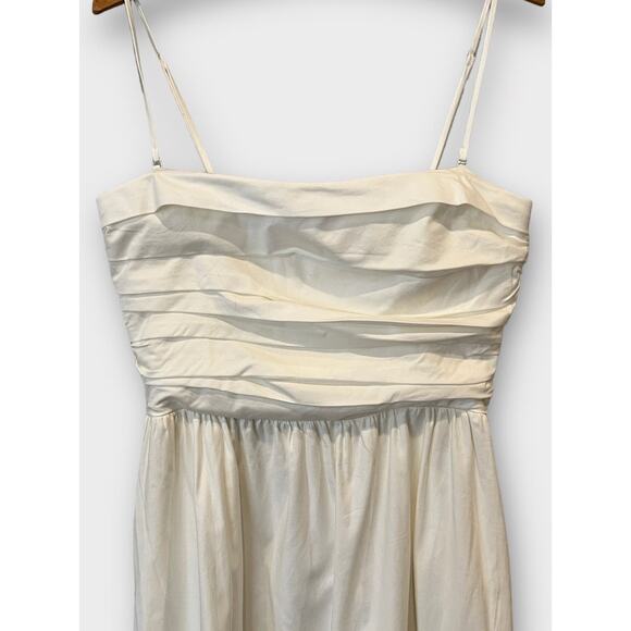 REFORMATION  Lissa Convertible Organic Stretch Cotton Midi Dress Size 10 - Picture 3 of 9